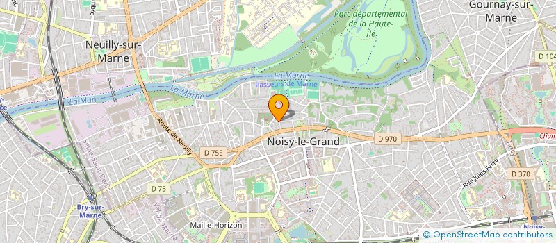 localisation de l'entreprise LISTE BDE DRAGON 2024 ( DRAGON 2024 )  NOISY-LE-GRAND