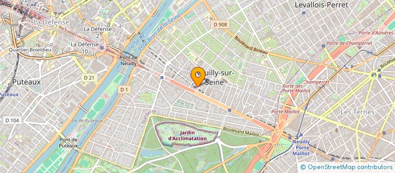 localisation de l'entreprise LISTE BDE ISEP 2012-2013 à NEUILLY-SUR-SEINE