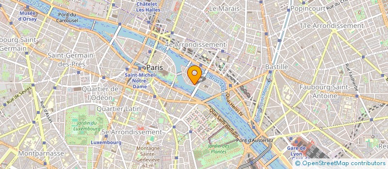 localisation de l'entreprise LISTE-IMMO  PARIS