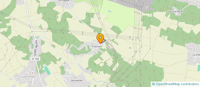 localisation de l'entreprise LISTE INDEPENDANTE DES PARENTS D'ELEVES DE GUERVILLE  GUERVILLE