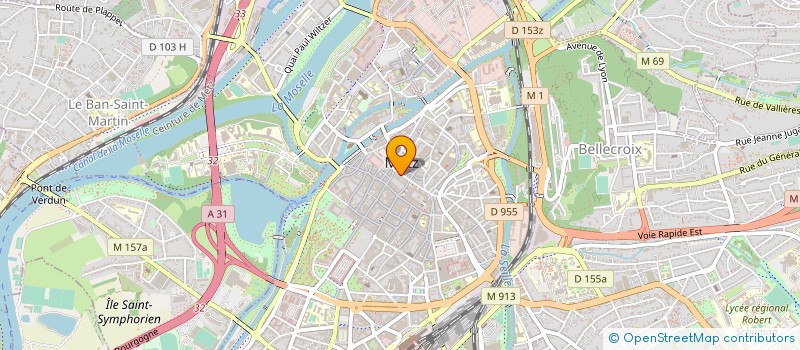 localisation de l'entreprise LISTE UDF POUR L AVENIR à METZ