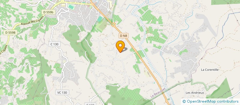 localisation de l'entreprise LISYA  LE BEAUSSET