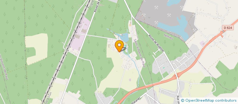 localisation de l'entreprise LISYMAXMA  SAINT-VINCENT-DE-PAUL