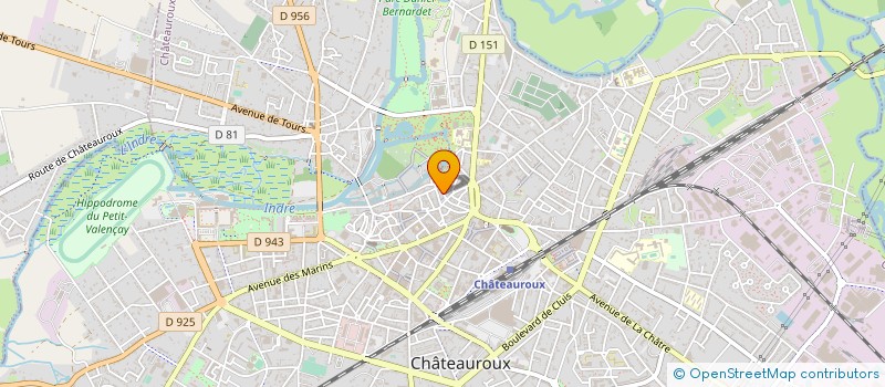 localisation de l'entreprise LISZTOMANIAS DE CHATEAUROUX à CHATEAUROUX