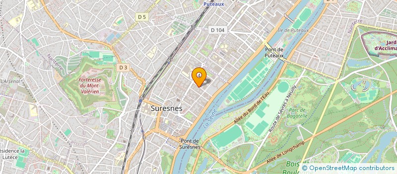 localisation de l'entreprise LISZTOMANIAS INTERNATIONAL à SURESNES