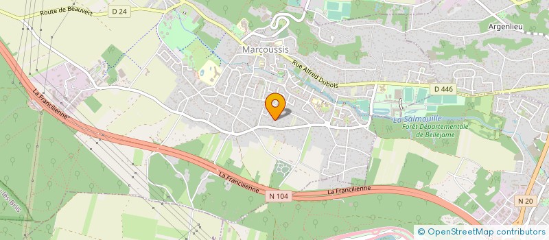 localisation de l'entreprise LIT BELLE BULLE  MARCOUSSIS