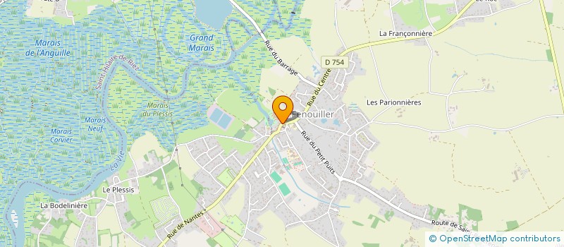 localisation de l'entreprise LITA FLEURS  LE FENOUILLER