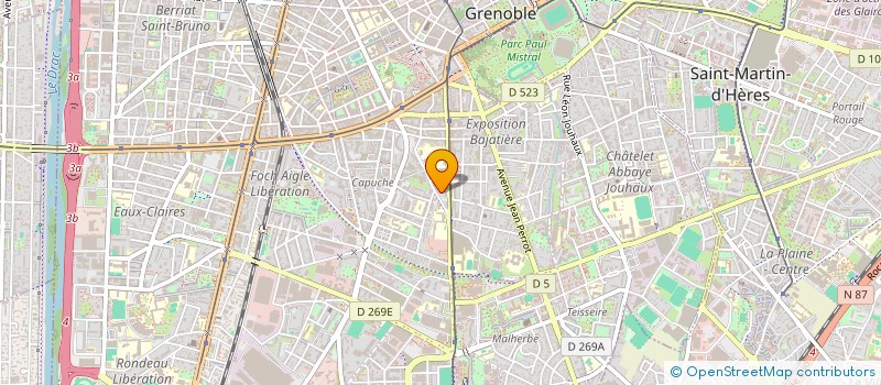 localisation de l'entreprise LITAM à GRENOBLE