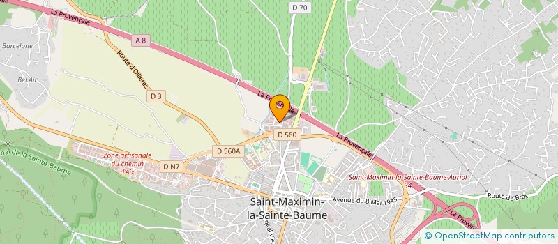 localisation de l'entreprise LITAMAX à SAINT-MAXIMIN-LA-SAINTE-BAUME