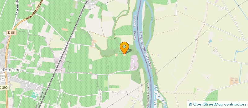 localisation de l'entreprise LITANE & FILS  BOURG-SAINT-ANDEOL