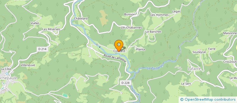 localisation de l'entreprise LITEC  SAINT-AGREVE