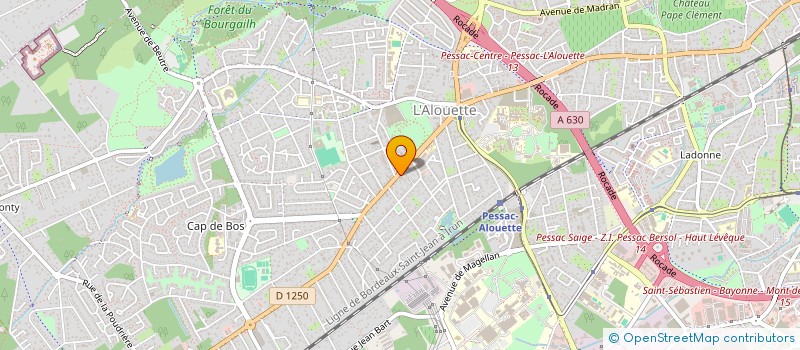 localisation de l'entreprise LITEHOUSEPROD  PESSAC