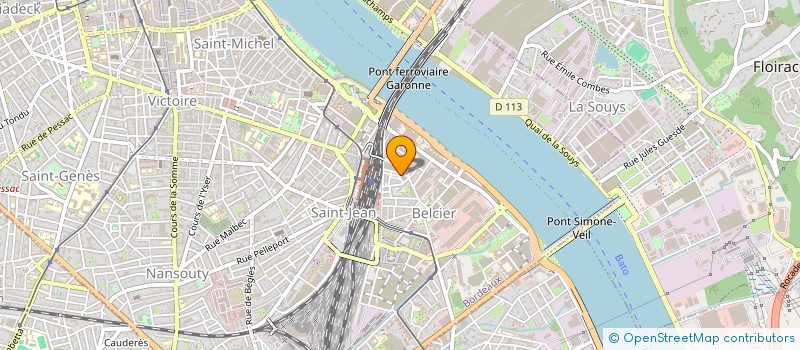 localisation de l'entreprise LITEKS CONSTRUCTION  BORDEAUX