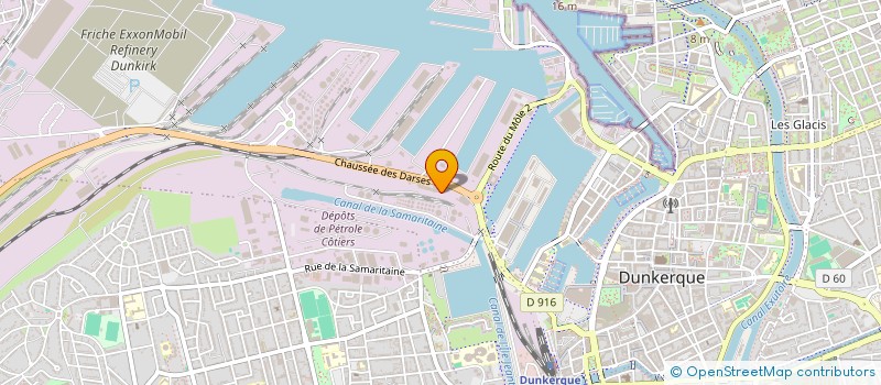 localisation de l'entreprise LITELEC à DUNKERQUE