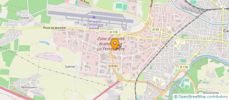 localisation de l'entreprise LITERIE CARCASSONNAISE à CARCASSONNE