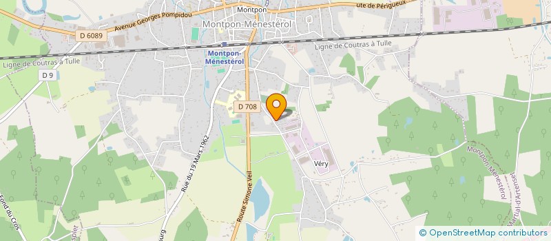 localisation de l'entreprise LITERIE D'AQUITAINE à MONTPON-MENESTEROL