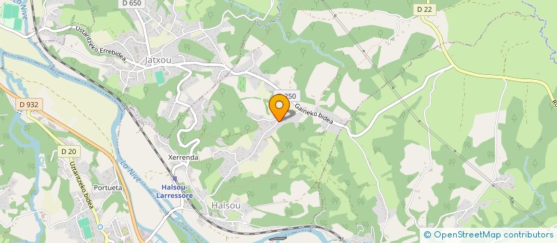 localisation de l'entreprise LITERIE DU PAYS BASQUE à LARRESSORE