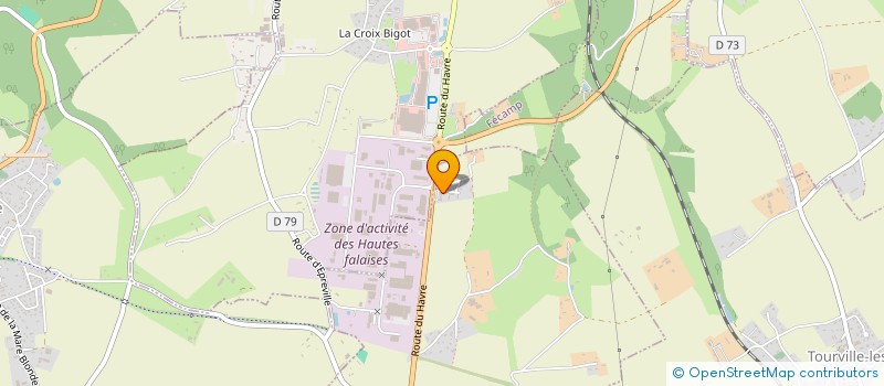 localisation de l'entreprise LITERIES DES HAUTES FALAISES à EPREVILLE
