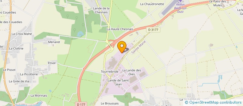 localisation de l'entreprise LITERIES SYNCHROFLEX à BAINS-SUR-OUST