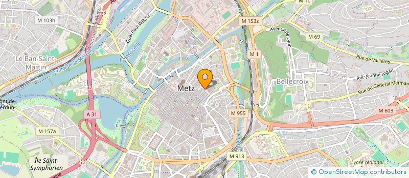 localisation de l'entreprise LITEYOGORONET  METZ