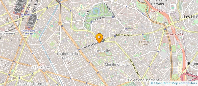 localisation de l'entreprise LITH TECH  PARIS