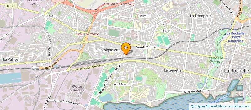 localisation de l'entreprise LITHA-BIO à LA ROCHELLE