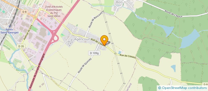 localisation de l'entreprise LITHAUD & FILS  AGENCOURT