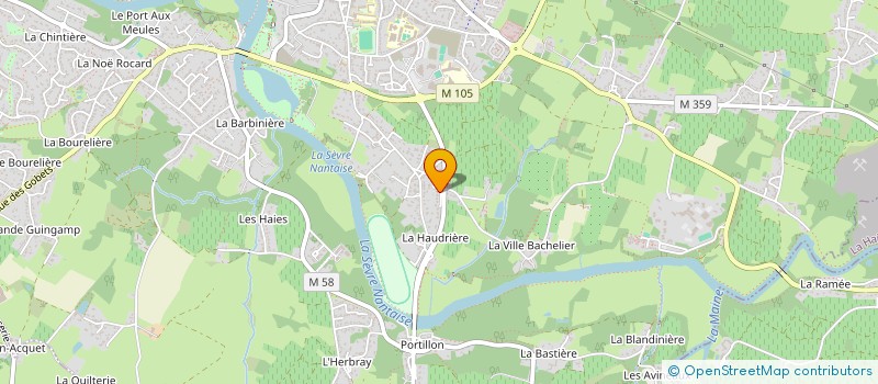 localisation de l'entreprise LITHICLE  VERTOU