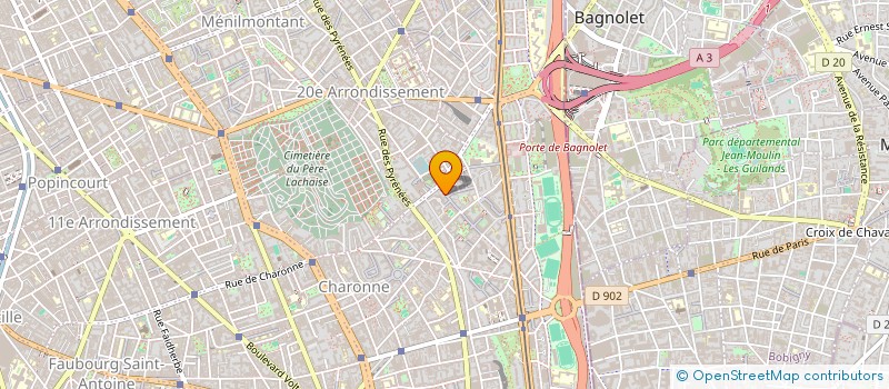 localisation de l'entreprise LITHIUM CAFE  PARIS