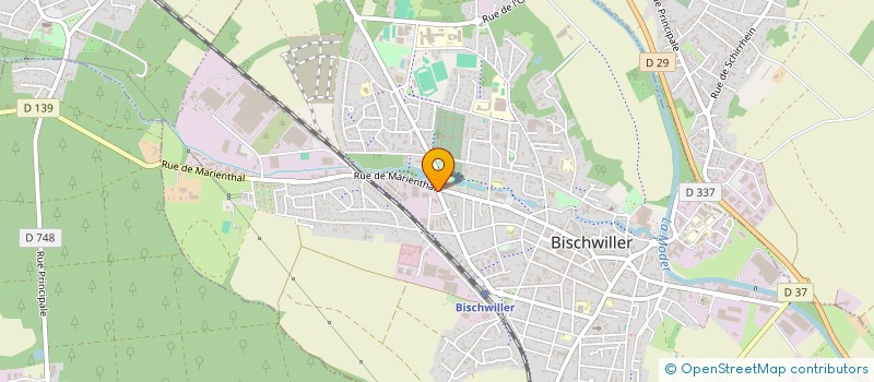 localisation de l'entreprise LITHIUM DE FRANCE  HAGUENAU