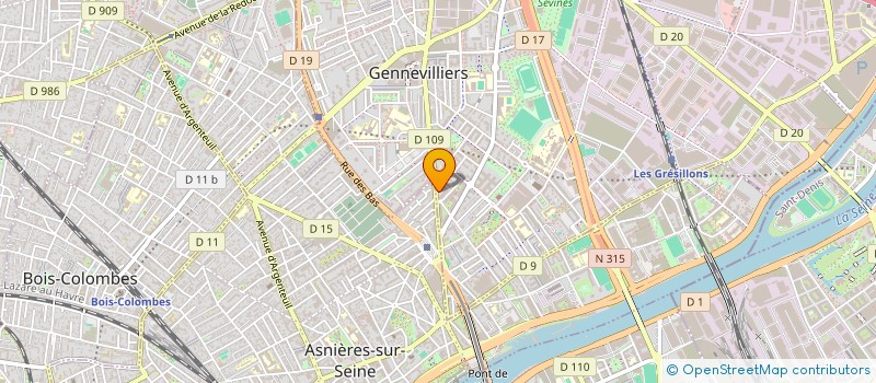 localisation de l'entreprise LITHIUM EXPRESS à GENNEVILLIERS