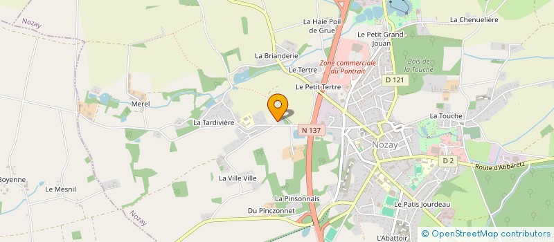localisation de l'entreprise LITIMI à NOZAY