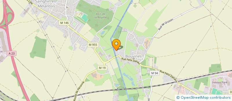 localisation de l'entreprise LITIOM  BOUVINES