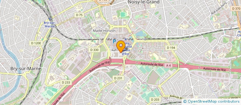 localisation de l'entreprise LITIS à NOISY-LE-GRAND