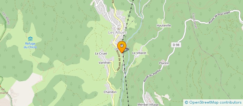 localisation de l'entreprise LITISWEET à LES ALLUES