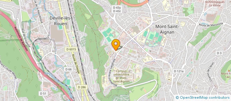 localisation de l'entreprise LITLLE BOY // THEATRE  MONT-SAINT-AIGNAN