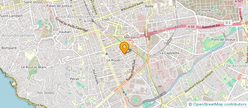 localisation de l'entreprise LITO à MARSEILLE