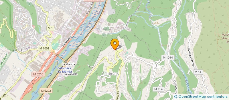 localisation de l'entreprise LITOBAT  COLOMARS