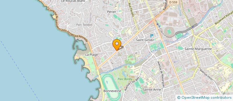localisation de l'entreprise LITORAH INVEST à MARSEILLE
