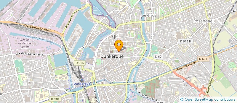 localisation de l'entreprise LITORAL NEGOCE BOISSONS  DUNKERQUE