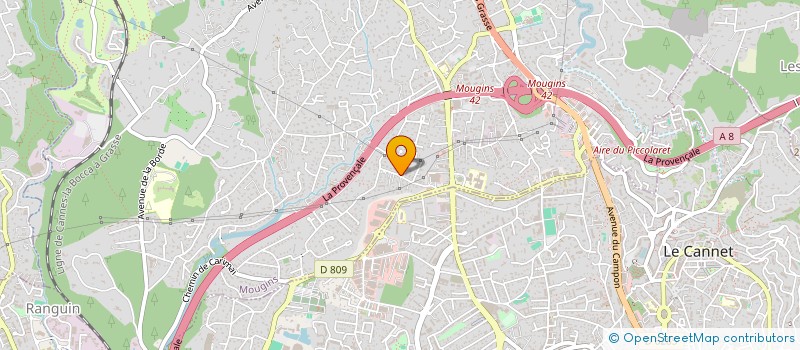 localisation de l'entreprise LITORE DIAG DIAGNOSTICS IMMOBILIER à MOUGINS