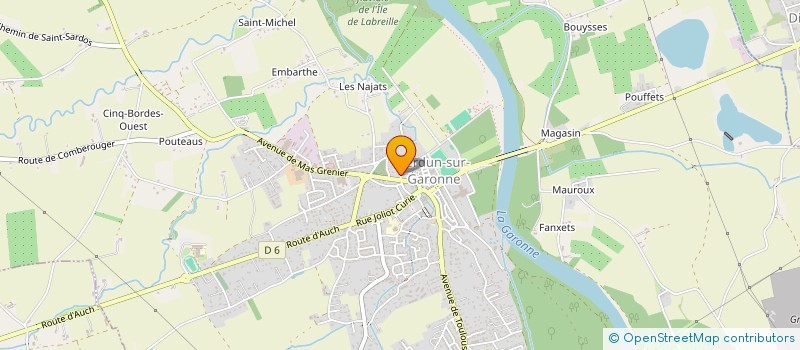 localisation de l'entreprise LITRICO DEMENAGEMENTS  VERDUN-SUR-GARONNE