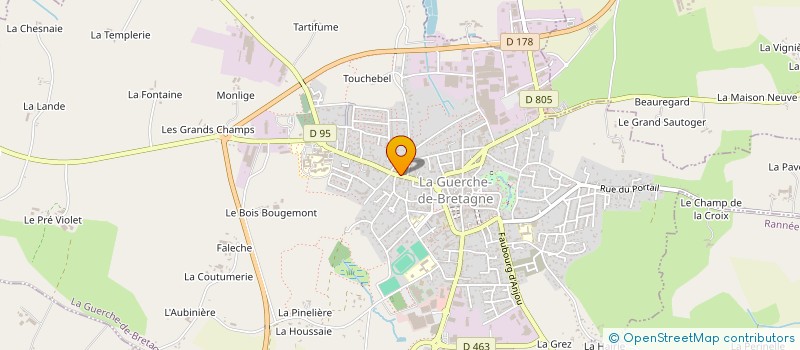 localisation de l'entreprise LITRIQUIMPER à MONTGERMONT