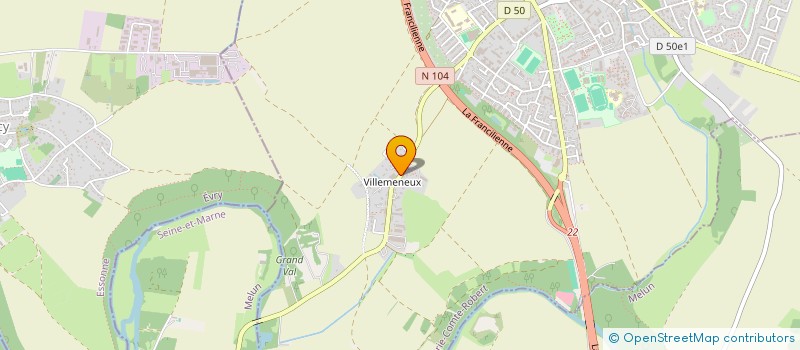 localisation de l'entreprise LITTERA ONG  BRIE-COMTE-ROBERT