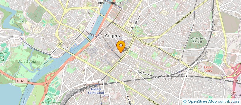 localisation de l'entreprise LITTERALEMENT HUMAIN à ANGERS