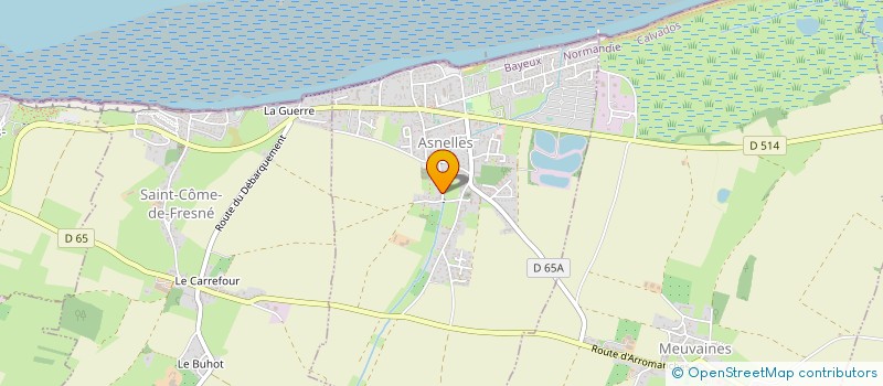 localisation de l'entreprise LITTERATURE A VOIX HAUTE  ASNELLES