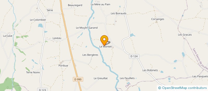 localisation de l'entreprise LITTERATURE ET MUSIQUE à CLUIS