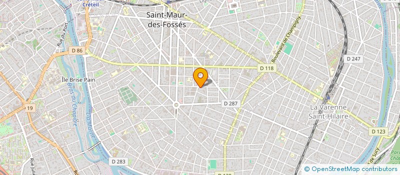 localisation de l'entreprise LITTHIK à SAINT-MAUR-DES-FOSSES