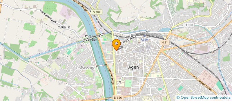 localisation de l'entreprise LITTLE ALFRED  ESPERCE