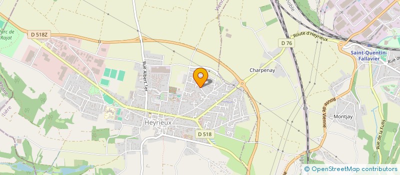 localisation de l'entreprise LITTLE AND DIO  HEYRIEUX